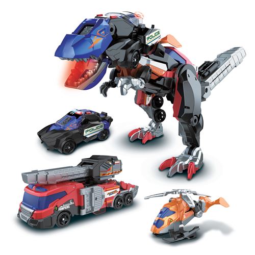 Robot éducatif Vtech Switch & Go Combo Trio Le Méga T-Rex SOS 3 en 1