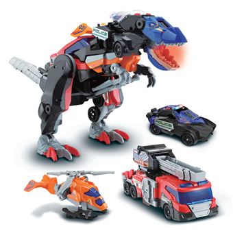 Robot éducatif Vtech Switch & Go Combo Trio Le Méga T-Rex SOS 3 en 1