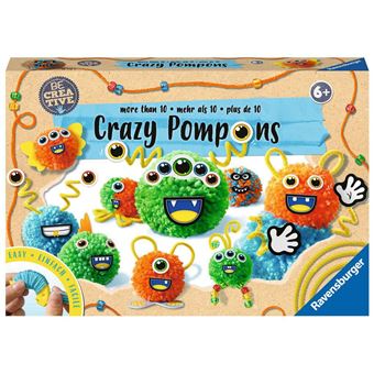 Kit créatif Ravensburger Crazy Pompons