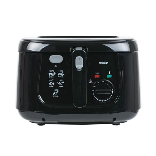 Friteuse Proline Df818B 1800 W Noir