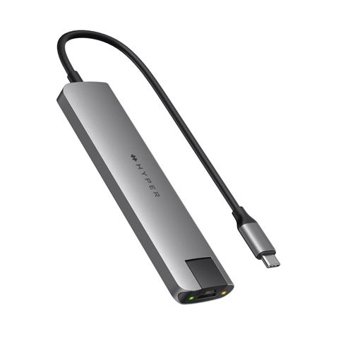 Hub USB Type-C 7 en 1 HyperDrive HD22H-GRAY Gris