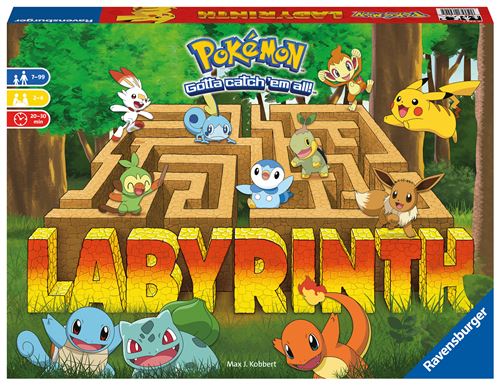 Jeu De Société Ravensburger Labyrinthe Pokémon