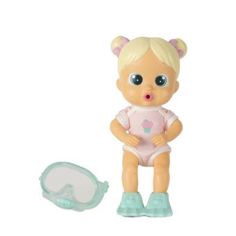 IMC Toys Bloopies Babies Lovely Puppe – Badespielzeug Mit Wasser-Spritz-Funktion (ab 18 Monaten)