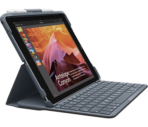 Etui clavier Azerty MW Quick Note pour iPad Air 11 M2 2024 et iPad Air