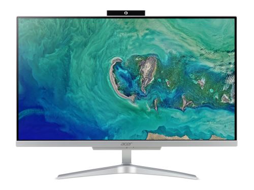 Acer Aspire C 24 C24-865 - Alles-in-één - 1 x Core i5 8250U / 1.6 GHz - RAM 4 GB - SSD 128 GB, HDD 1 TB - UHD Graphics 620 - GigE - WLAN: 802.11a/b/g/n/ac, Bluetooth 4.2 - Win 10 Home 64 bits - monitor: LED 23.8 1920 x 1080 (Full HD)