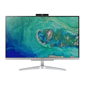 Acer Aspire C 24 C24-865 - Alles-in-één - 1 x Core i5 8250U / 1.6 GHz - RAM 4 GB - SSD 128 GB, HDD 1 TB - UHD Graphics 620 - GigE - WLAN: 802.11a/b/g/n/ac, Bluetooth 4.2 - Win 10 Home 64 bits - monitor: LED 23.8" 1920 x 1080 (Full HD)