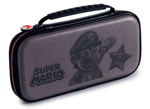 OFFICIAL MARIO TRAVEL CASE NINTENDO SWITCH GREY