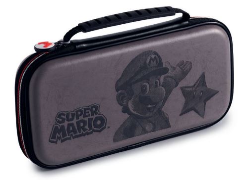 Pochette de transport BigBen Deluxe NNS46G Super Mario Gris pour Nintendo Switch