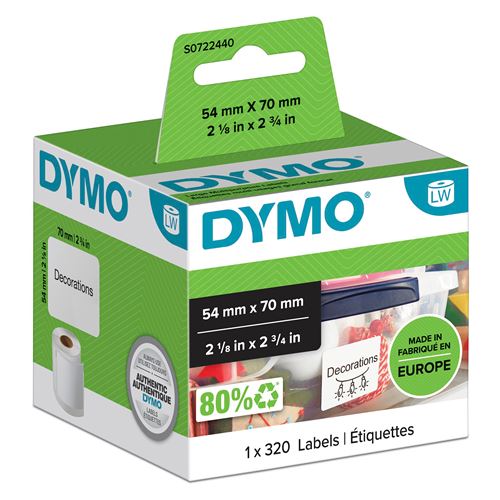 Dymo DISKETTE LABELS - vue 3