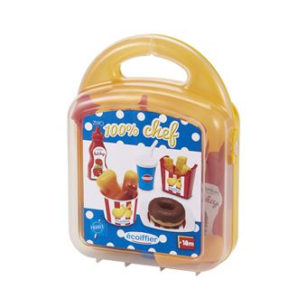 Playset Ecoiffier Valisette Nuggets et Donuts