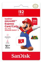 Carte mémoire micro SD express Sandisk 256 Go