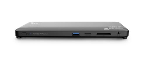 Station d'accueil USB Type C 4K 60 Hz Multi-flux Urban Factory Hubee Mini Plus Noir