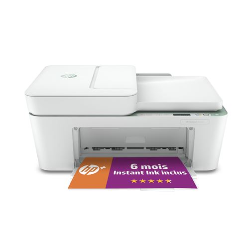 Imprimante Multifonction Tout-en-un Hp Deskjet 4122e Blanc Reconditionné