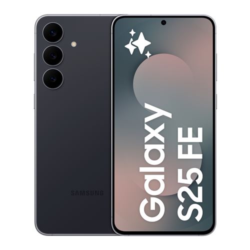 Smartphone Samsung Galaxy S25 FE 6,7” 5G Nano SIM 256 Go Noir absolu