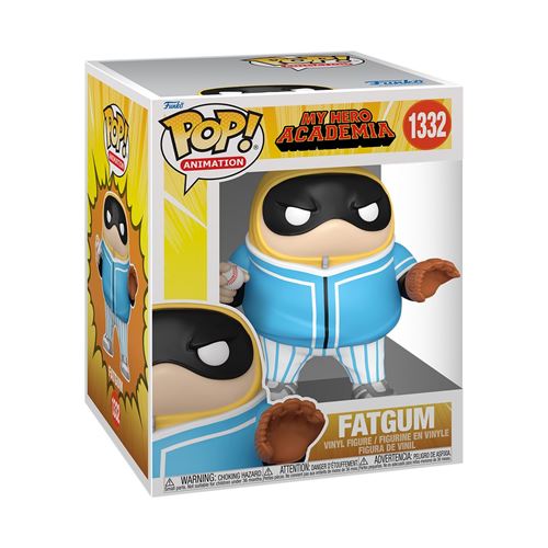 Figurine Funko Pop Super My Hero Academia HLB Fatgum baseball