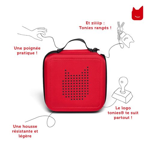 Mallette De Transport Tonies Tonie-Balade Rouge pour Conteuse Toniebox  Accessoire - Conteuse d'histoires - Achat & prix