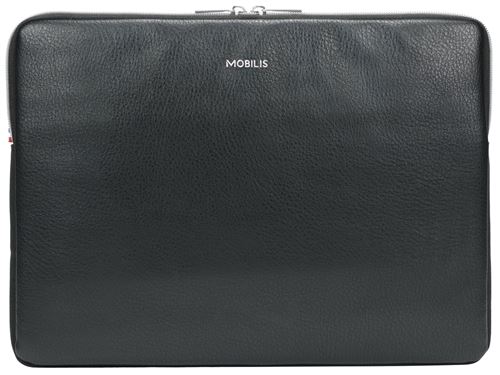 Housse pour PC portable jusqu au 14 et tablette 12,5 Mobilis Pure Noir et argent