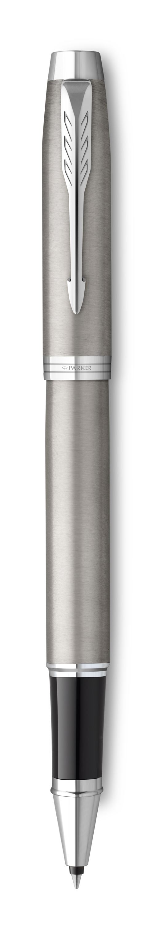 Parker IM Stainless Steel Chrome Trim Rollerball Pen