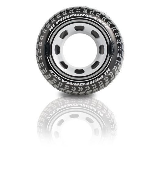Anneau de natation pour pneu de camion monstre gonflable Intex
