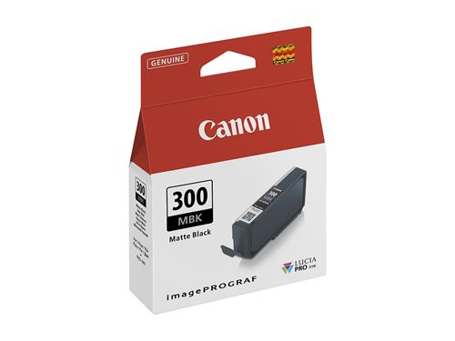 Cartouche d'encre Canon PFI-300 Noir mat