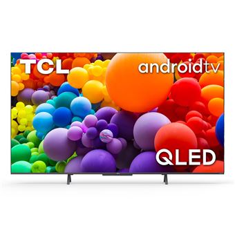 TV QLED TCL 65C725 165 cm 4K HDR Pro Android TV Gris Reconditionné