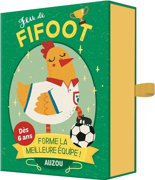 Jeu De Cartes Auzou Jeu De Fifoot Forme La Meilleure Équipe !