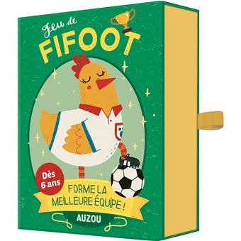 Jeu de cartes Auzou Jeu de Fifoot Forme la meilleure équipe !