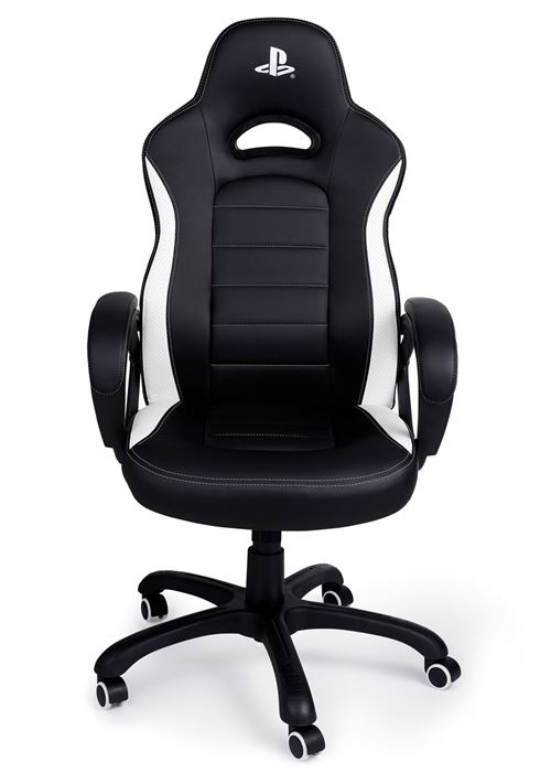 Nacon Blanc Chaise Gaming Playstation Pcch-350 Noir Et - Neuf - Image 3