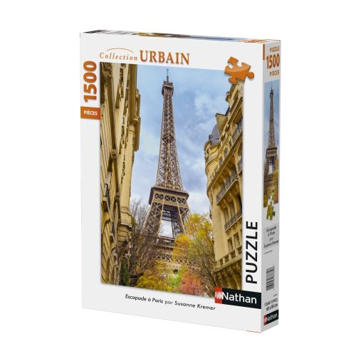 Puzzle 1500 pièces Nathan Escapade à Paris