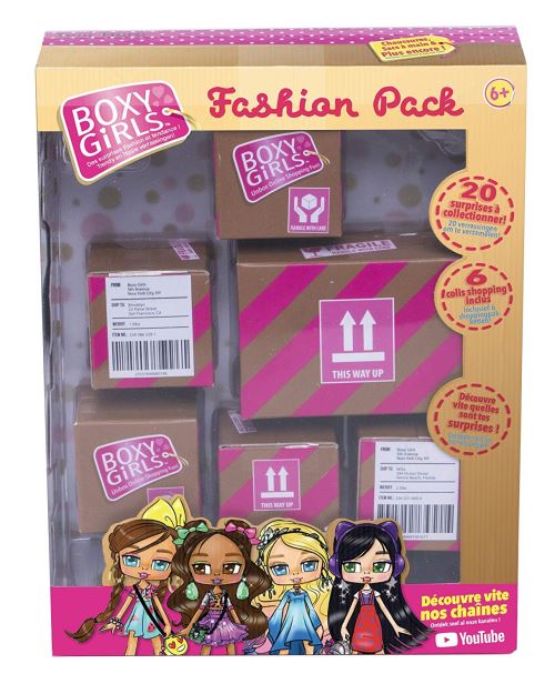 Pack de 6 boîtes Best of TV Boxy Girls Le Fashion Pack