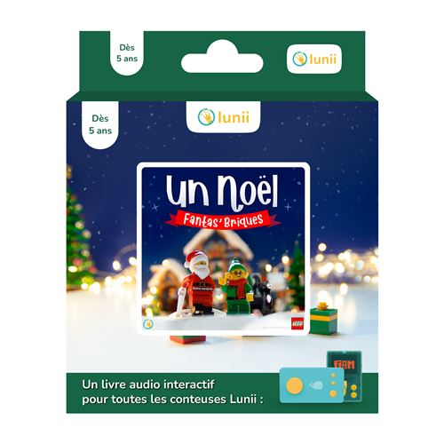 Livre audio Fabrique à histoires Lunii Un Noël Fantas’briques - vue 1
