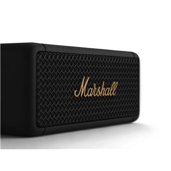 Marshall Emberton - Lautsprecher - tragbar - kabellos - Bluetooth - 20 Watt  - Schwarz, Messing - Kabelloser Lautsprecher - Einkauf & Preis | fnac  Schweiz