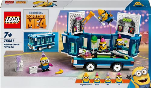 Lego® Despicable Me 75581 Le Disco-Bus Des Minions