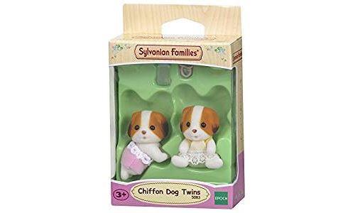Playset Sylvanian Families Chiens jumeaux Chiffons
