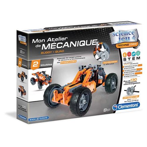 BUGGY ET QUAD A FRICTION Clementoni Jeux - vue 2