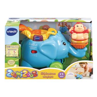 VTECH - 509805 - Zoomizooz - Elephanteau Magique + 1 animal