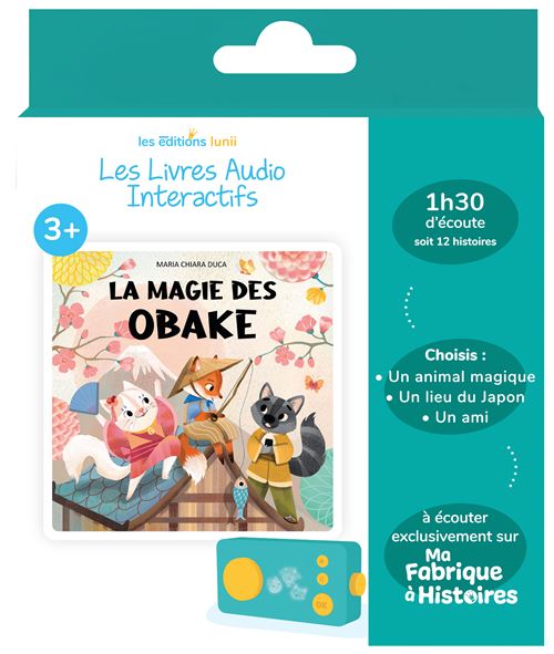 Livre audio interactif Lunii pour Ma Fabrique à Histoires La Magie des Obake - vue 2