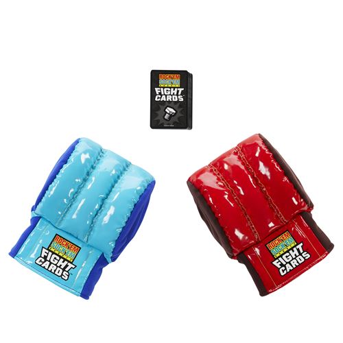 Boite de Jeu de cartes Mattel Fight Cards avec deux gant de boxe
