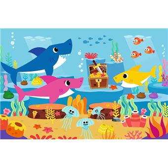 Puzzle enfant Ravensburger 2 x 24 pièces Baby Shark et sa famille