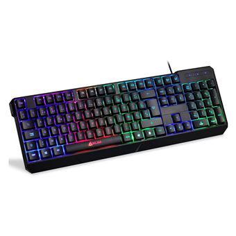 Clavier gaming Klim Chrome RGB Noir - 1