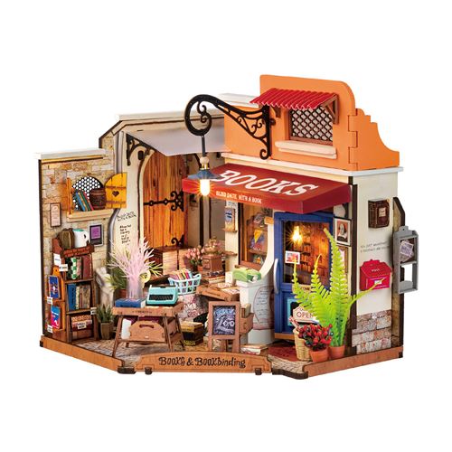 Maquette Rolife Serre-livres Book Nook Librairie du coin - Rolife