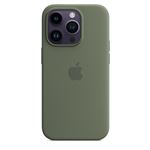 Apple - Coque de protection pour téléphone portable - compatibilité avec MagSafe - silicone - olive - pour iPhone 14 Pro