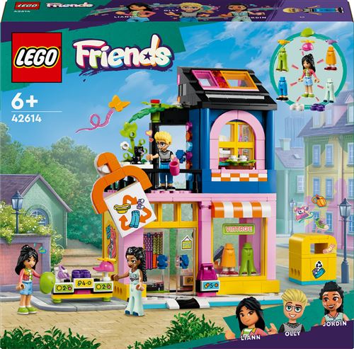 LEGO&reg; Friends 42614 La boutique de v&ecirc;tements vintage
