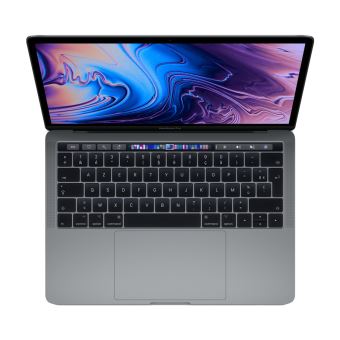 Apple MacBook Pro 13.3'' Touch Bar 128 Go SSD 8 Go RAM Intel Core i5 quadricœur à 1.4 GHz Gris sidéral