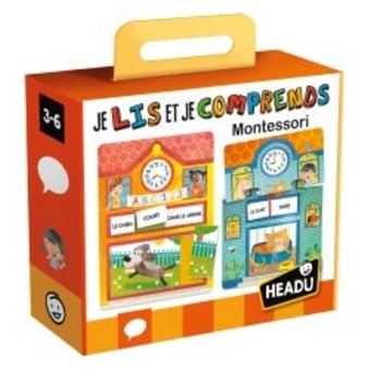 Jeu éducatif Headu Je lis et je comprends Montessori - Autre jeux