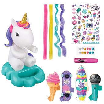 Jeu créatif Style For Ever Lampe Licorne Lumineuse