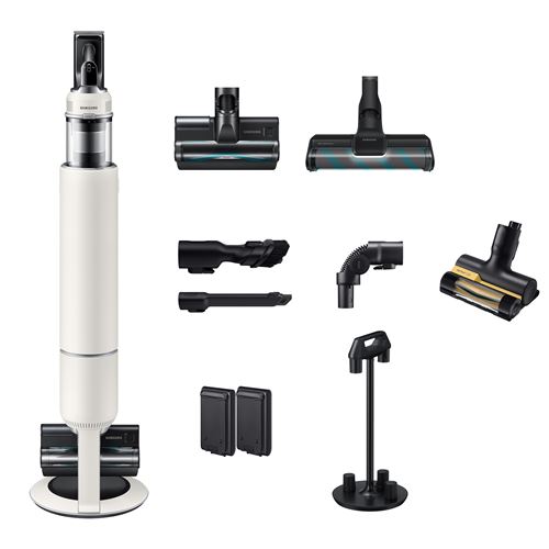 Aspirateur balai Samsung Bespoke AI Jet Lite Complete Extra Blanc 2 batteries VS80F28EES