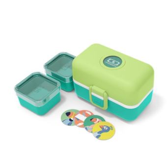 Bento des enfants Monbento Trésor Vert Apple