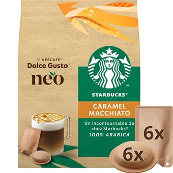 Capsules café Neo par Dolce Gusto Starbucks Nescafé Caramel Macchiato