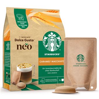 Capsules café Neo par Dolce Gusto Starbucks Nescafé Caramel Macchiato